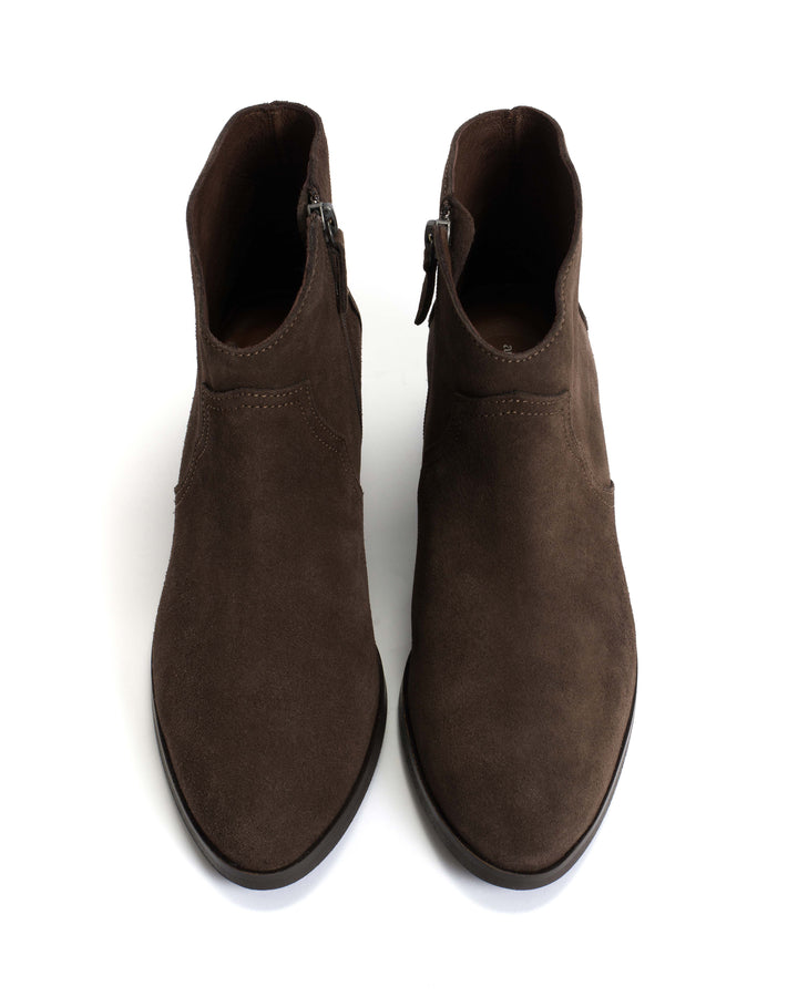 Anonymous Copenhagen Fiona 35 Calf Suede Coffee Brown