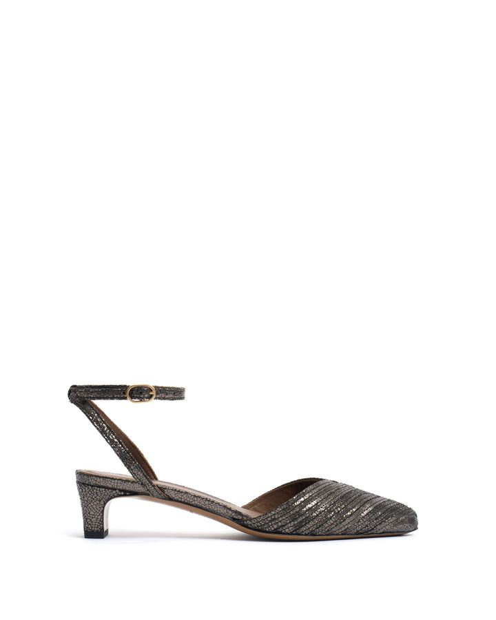 anonymous copenhagen Givia 40 Crackled metallic goat Platinum