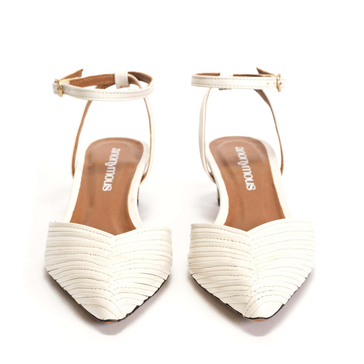 Anonymous Copenhagen Givia 40 Shiny Lamb Milk White