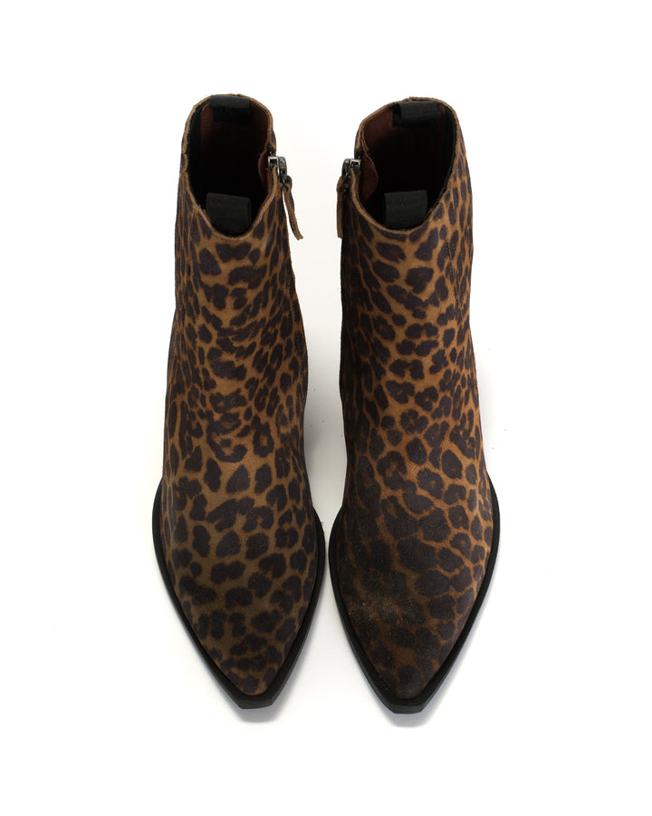 Anonymous Copenhagen Hachi Calf Suede Print Leopard