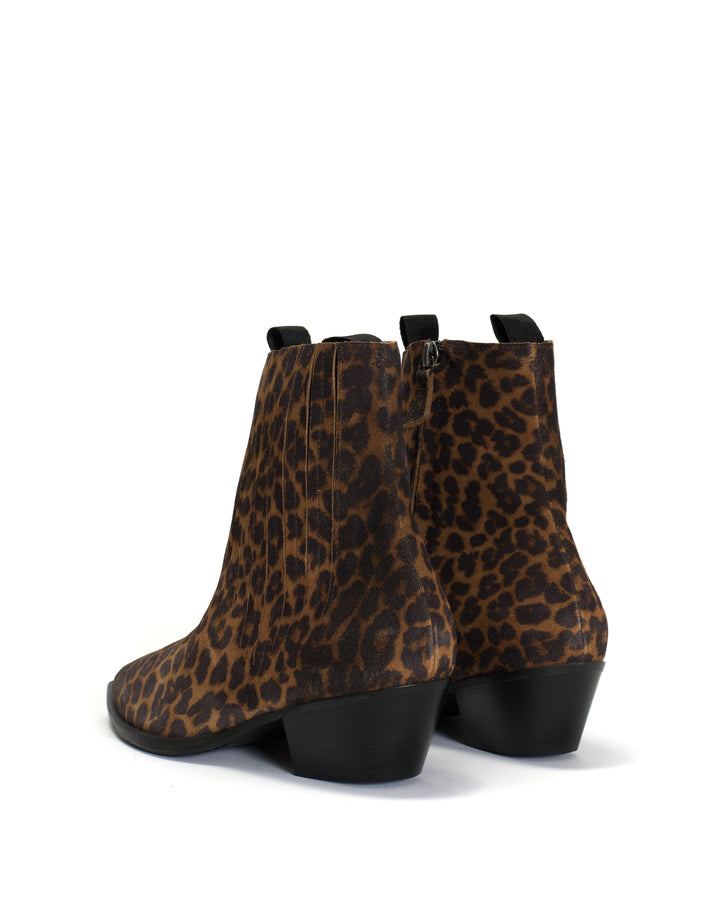 Anonymous Copenhagen Hachi Calf Suede Print Leopard