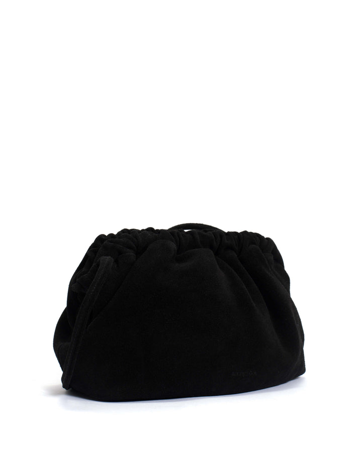 Anonymous Copenhagen Hally Grand Cloud Bag Calf Suede Black