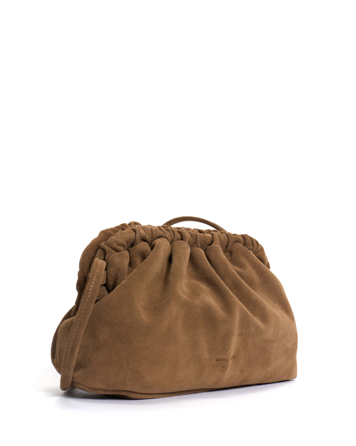 Anonymous Copenhagen Hally Grand Cloud Bag Calf Suede Cinnamon