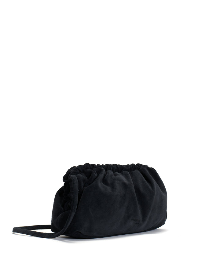 Anonymous Copenhagen Hally Grand Cloud Bag Calf Suede Dark Blue