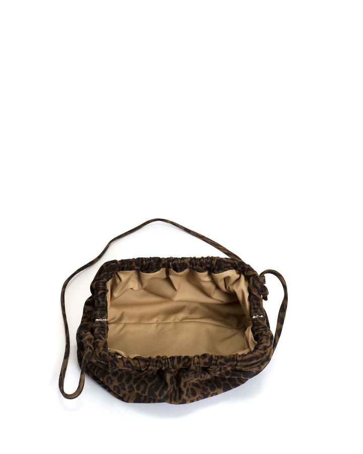 Anonymous Copenhagen Hally Grand Cloud Bag Calf Suede Print Jaguar