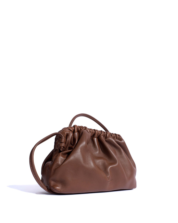 Anonymous Copenhagen Hally Grand Cloud Bag Shiny Lamb Chocolate