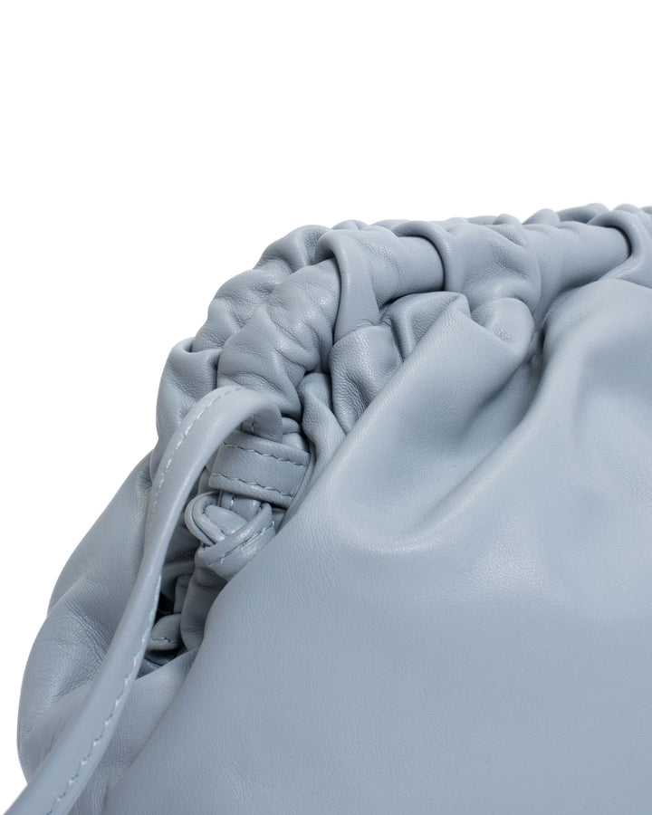 Anonymous Copenhagen Hally Grand Cloud Bag Shiny Lamb Lichen Blue