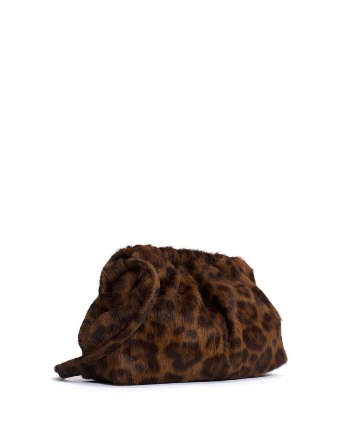 Anonymous Copenhagen Hally Petite Cloud Bag Calf Hair Leopard
