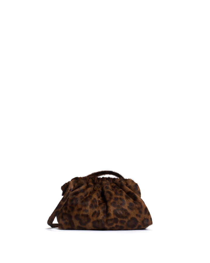 anonymous copenhagen Hally petite cloud bag Calf hair Leopard