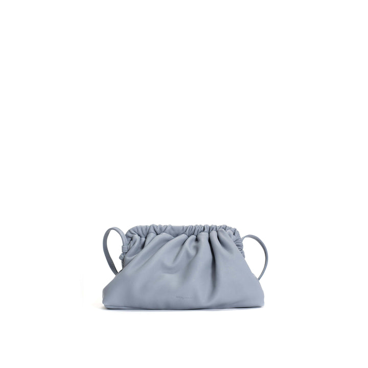 anonymous copenhagen Hally petite cloud bag Shiny lamb Lichen blue