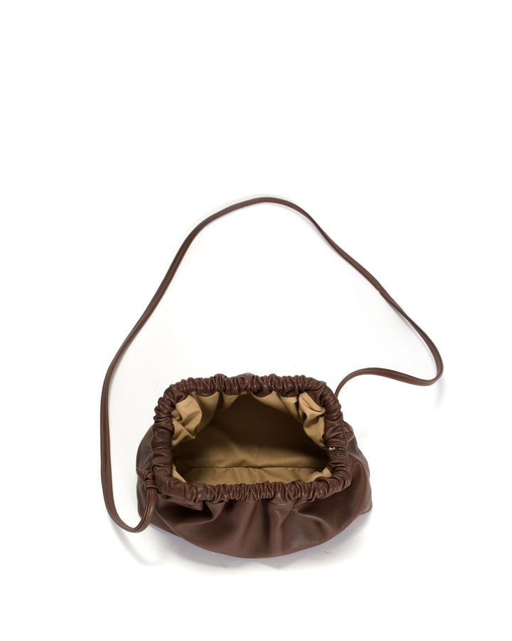 Anonymous Copenhagen Hally Petite Cloud Bag Silky Lamb Chocolate