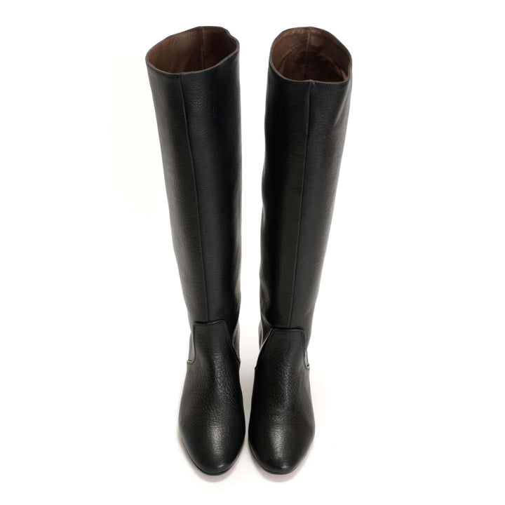 Anonymous Copenhagen Henriette Grained Chevre Goat Black