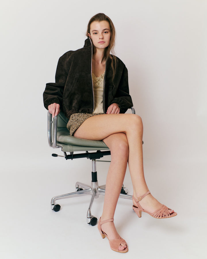 Anonymous Copenhagen Hermine Calf Suede Burned Rose