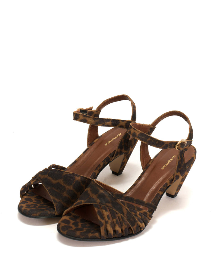 Anonymous Copenhagen Hermine Calf Suede Print Leopard