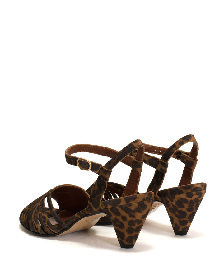 Anonymous Copenhagen Hermine Calf Suede Print Leopard