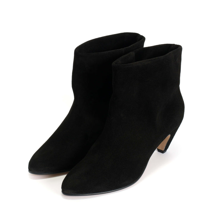 Anonymous Copenhagen Hilly 50 Stiletto Calf Suede Black
