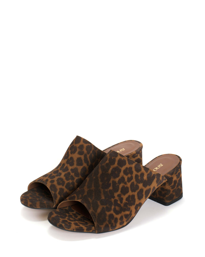 Anonymous Copenhagen Horizon 55 Calf Suede Print Leopard