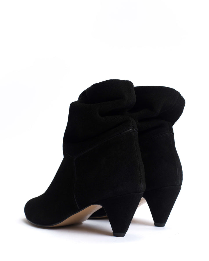 Anonymous Copenhagen Jassi 50 Stiletto Calf Suede U0026 Sleek Leather Black