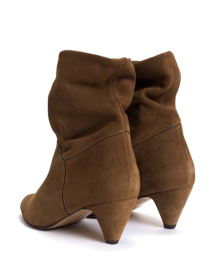 Anonymous Copenhagen Jassi 50 Stiletto Calf Suede U0026 Sleek Leather Cinnamon U0026 Dark Taupe