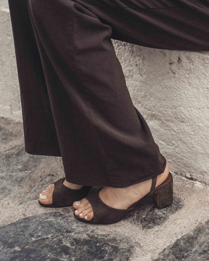 Anonymous Copenhagen Jolie 55 Calf Suede Moss Green