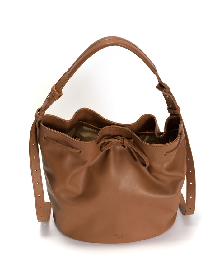 Anonymous Copenhagen Kacey Grand Bucket Bag Soft Calf Camel
