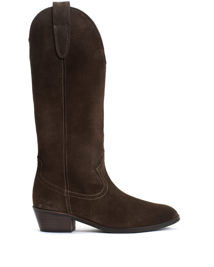 anonymous copenhagen Kanaya 35 Calf suede Coffee brown