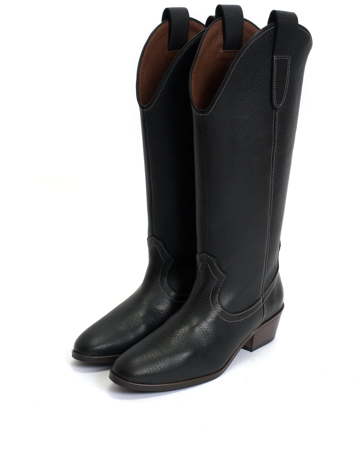 Anonymous Copenhagen Kanaya 35 Grained Chevre Goat Black