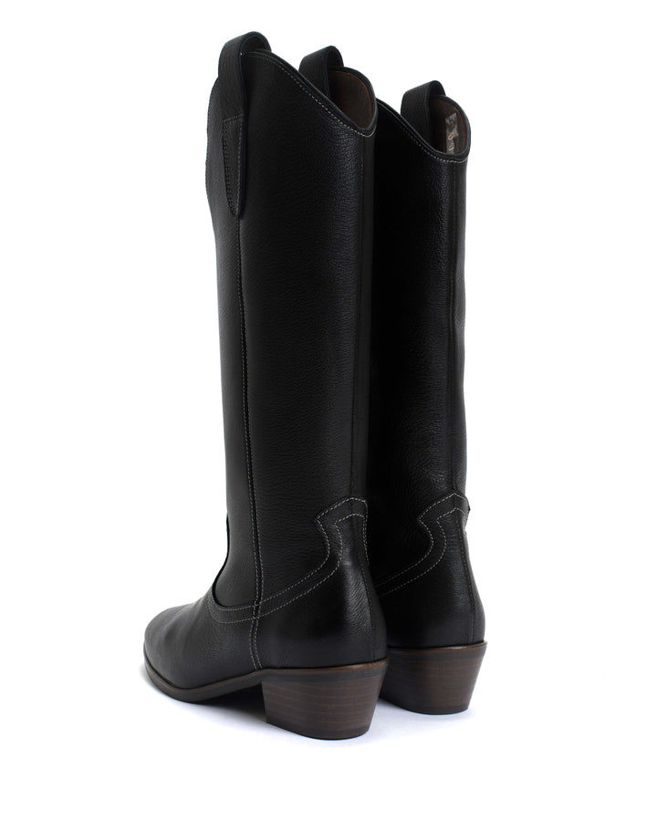 Anonymous Copenhagen Kanaya 35 Grained Chevre Goat Black