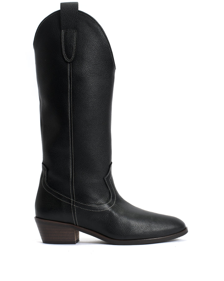 anonymous copenhagen Kanaya 35 Grained chevre goat Black