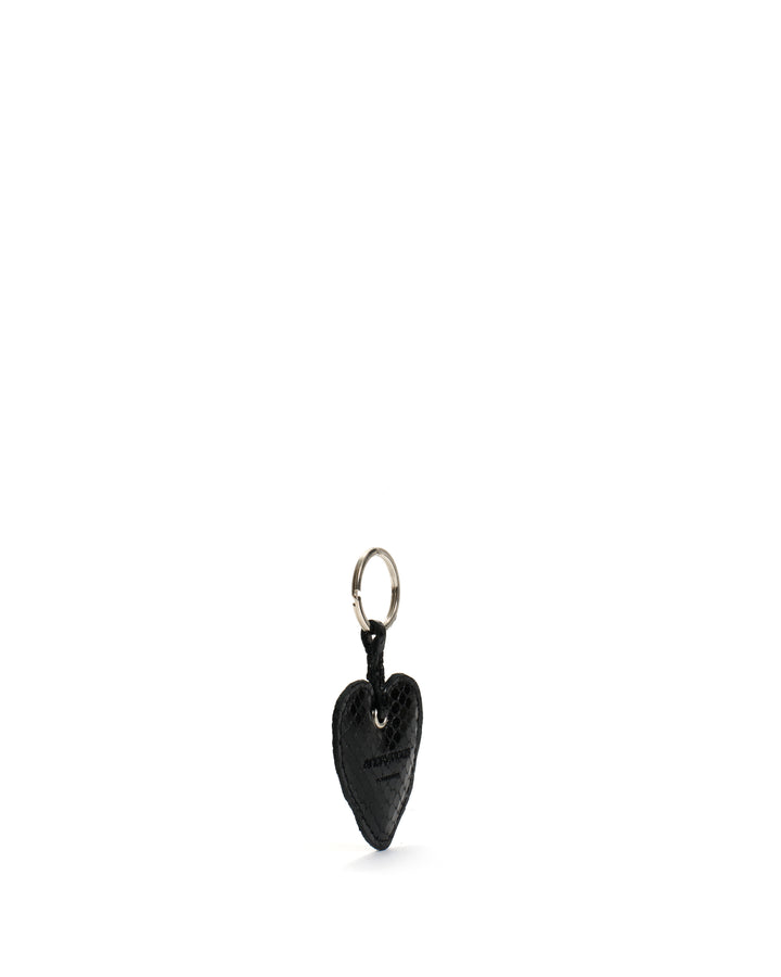 Anonymous Copenhagen Keyring Snake Metallic Calf Black