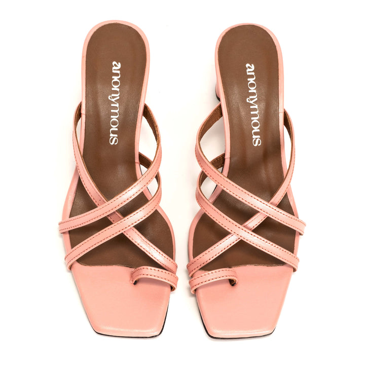 Anonymous Copenhagen Kimber 60 Polished Lamb Candy Pink