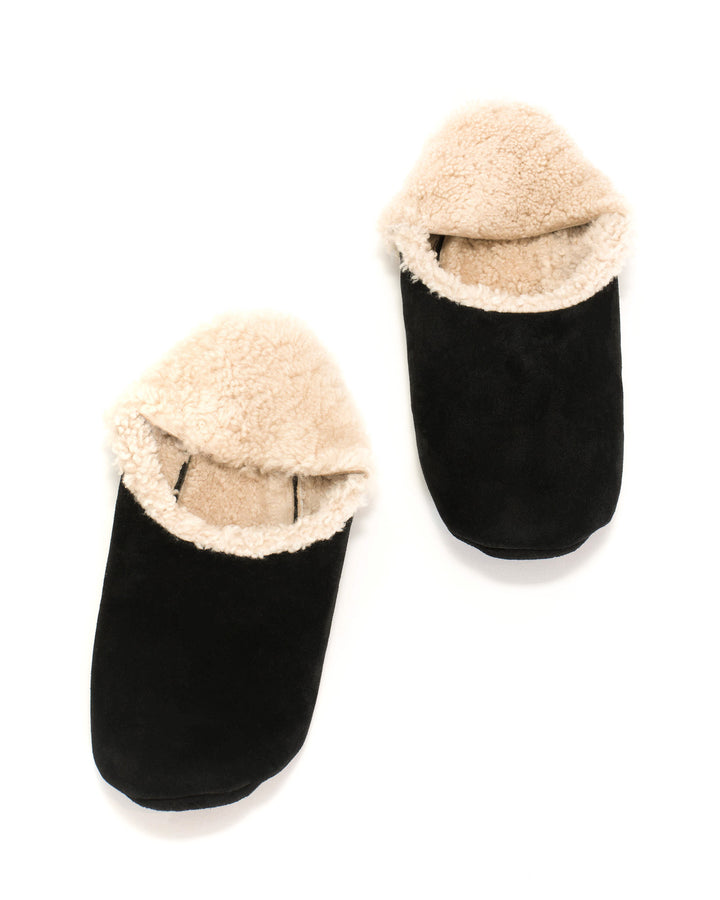 Anonymous Copenhagen Lambiees Shearling Calf Suede Black