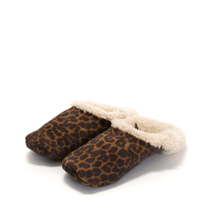 Anonymous Copenhagen Lambiees Shearling Calf Suede Print Leopard