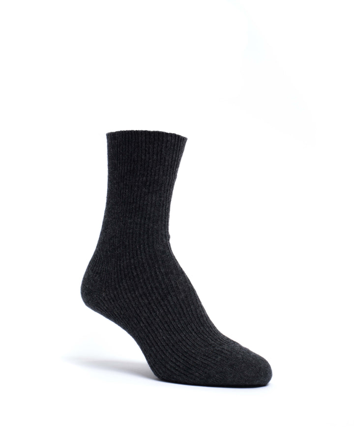 Anonymous Copenhagen Lanai Cashmere Socks 70% Wool 30% Cashmere Dark Grey