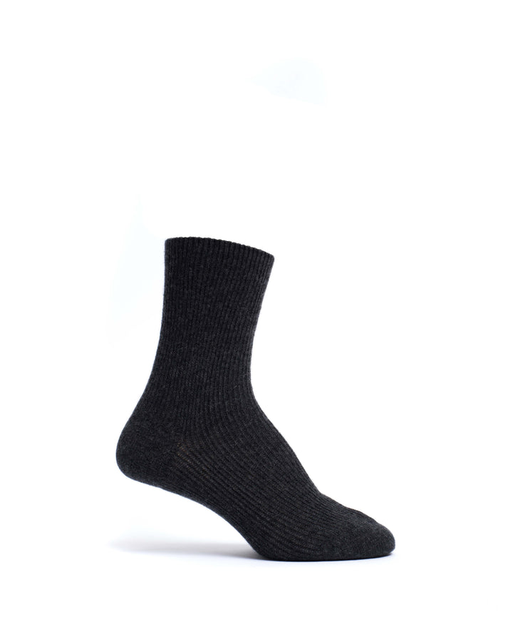 anonymous copenhagen Lanai cashmere socks 70% wool 30% cashmere Dark grey