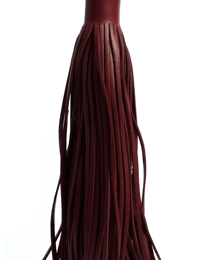 Anonymous Copenhagen Langley Fringe Keyring Silky Lamb Pomegranate