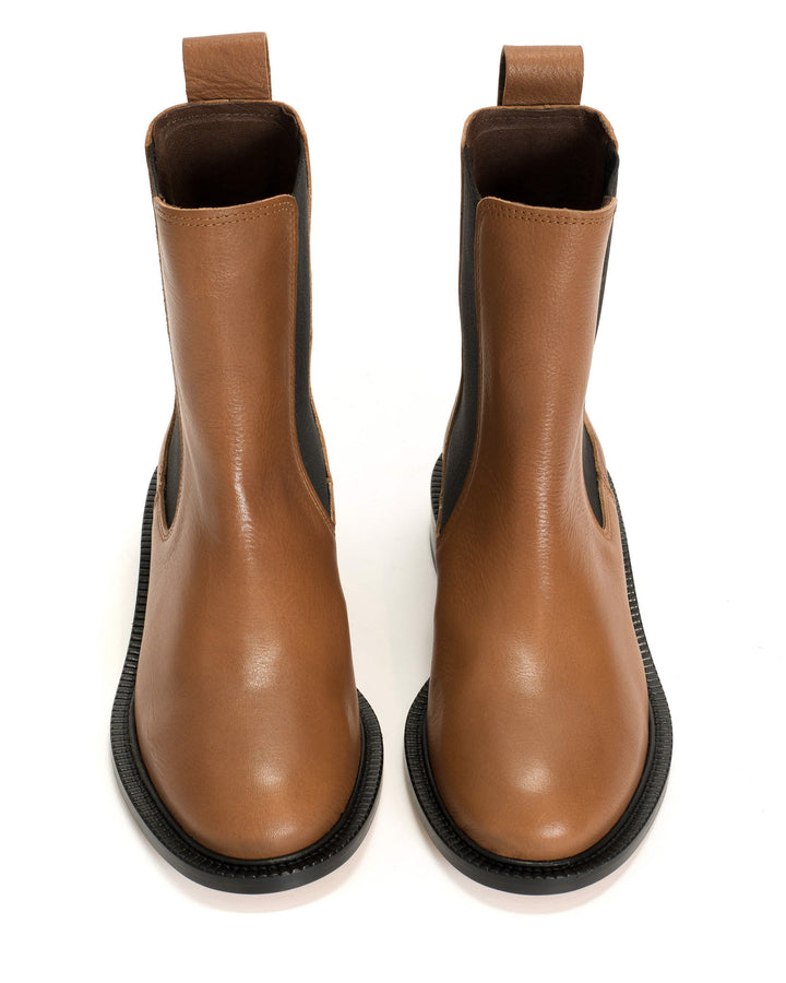 Anonymous Copenhagen Laria Glossy Grained Vegetable Tanned Calf Cinnamon