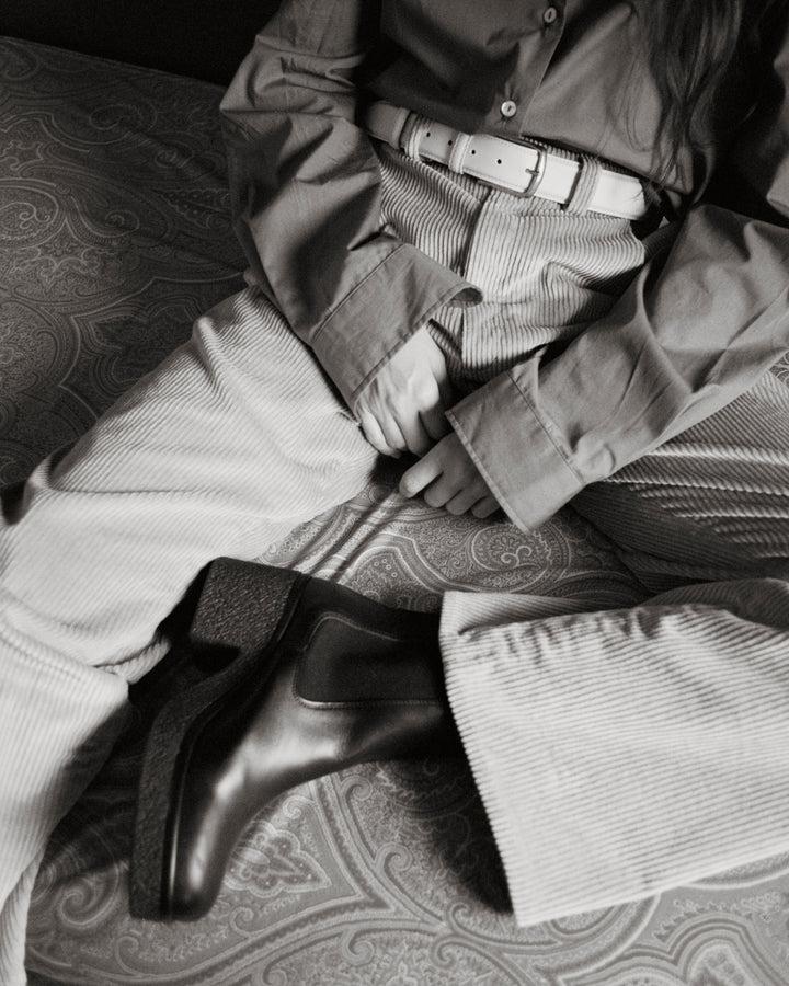 Anonymous Copenhagen Laurell 65 Platform Soft Calf U0026 Sole Black U0026 Black