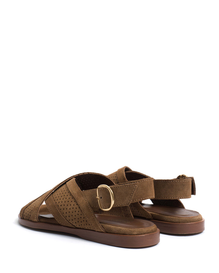 Anonymous Copenhagen Leila 10 Classic Calf Suede Cinnamon