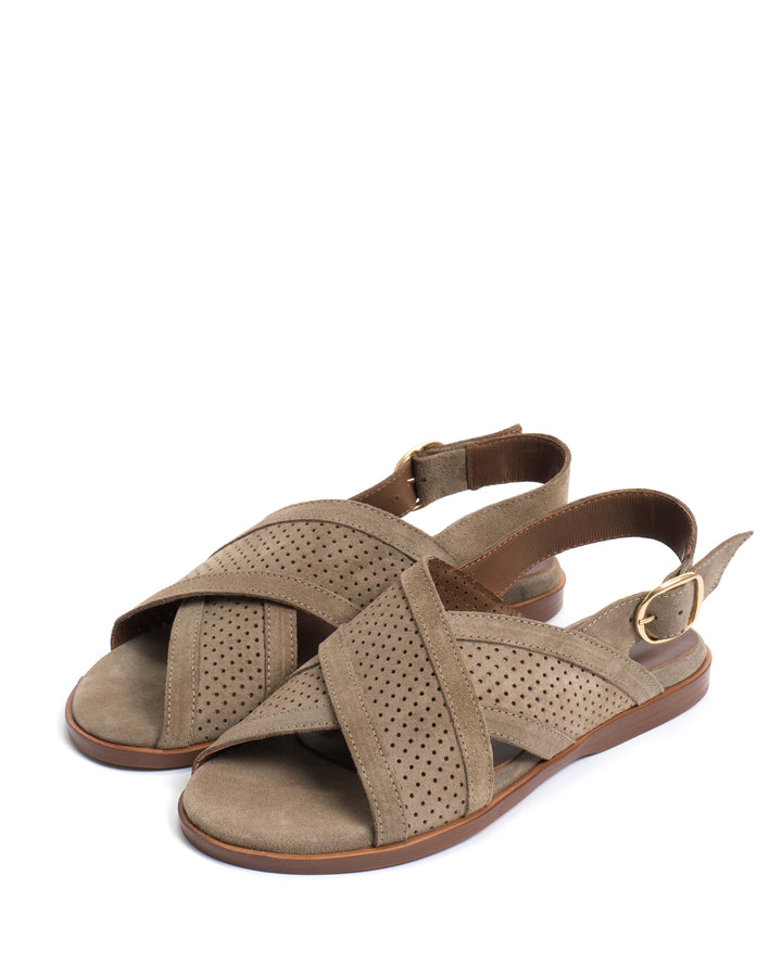 Anonymous Copenhagen Leila 10 Classic Calf Suede Mushroom