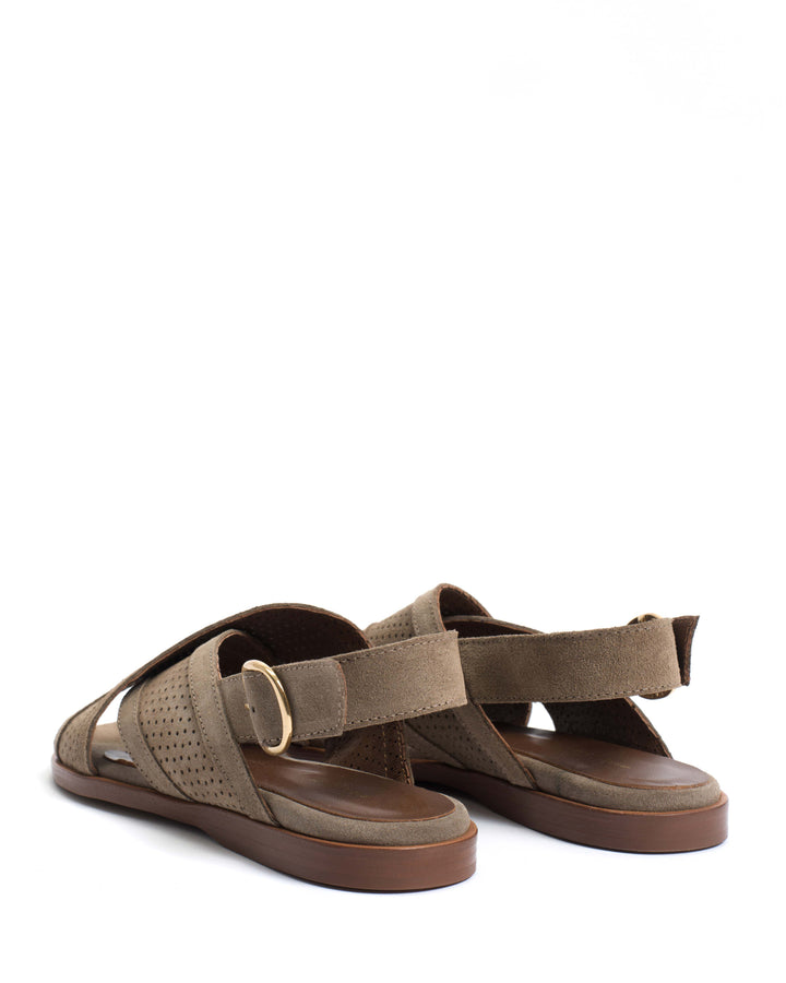 Anonymous Copenhagen Leila 10 Classic Calf Suede Mushroom