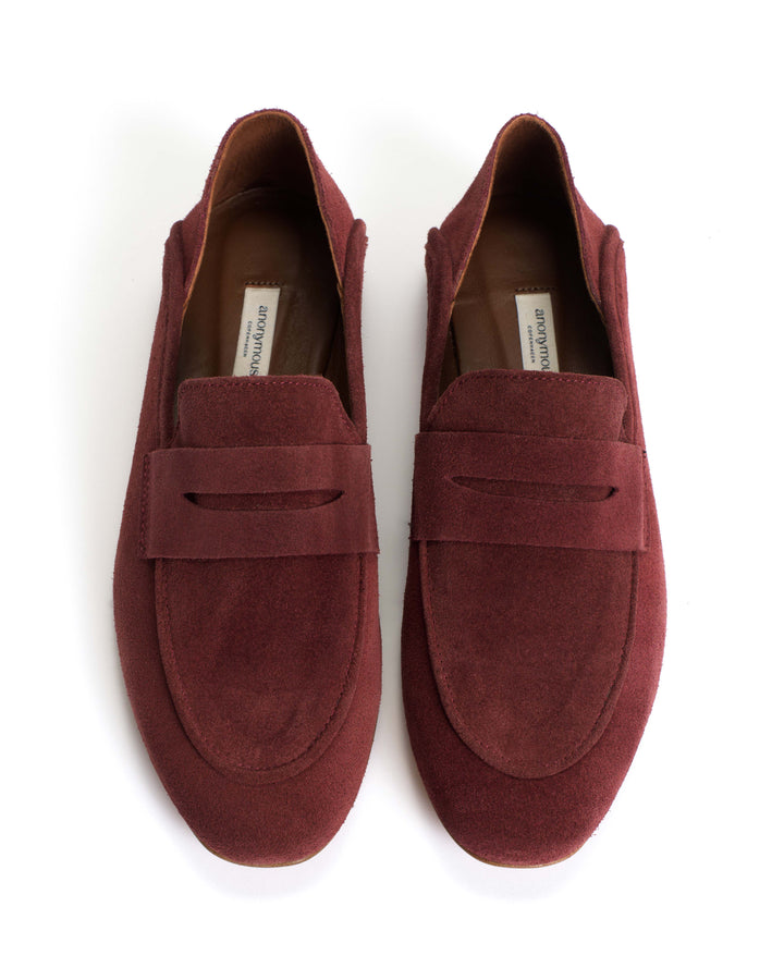 Anonymous Copenhagen Lindsay Calf Suede Pomegranate