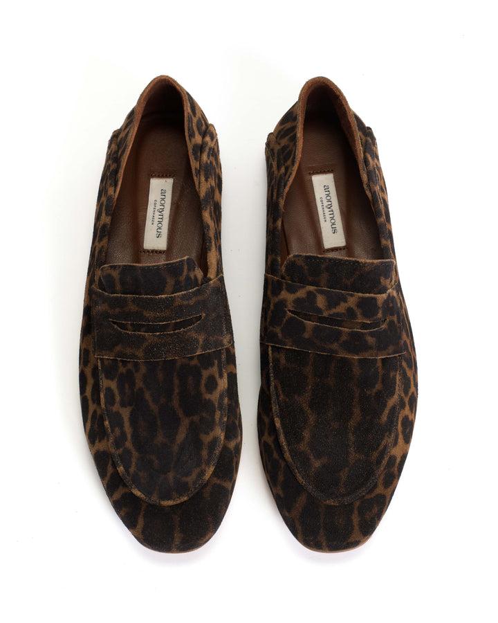Anonymous Copenhagen Lindsay Calf Suede Print Leopard
