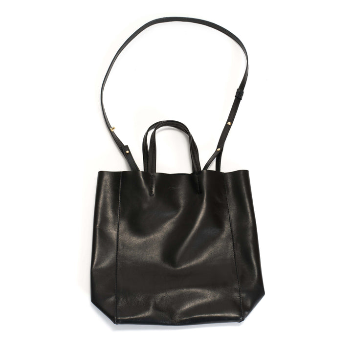 Anonymous Copenhagen Linea Shopper Shiny Lamb Black