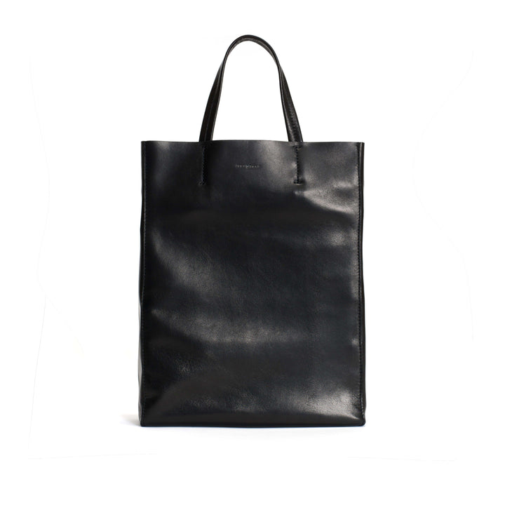 anonymous copenhagen Linea shopper Shiny lamb Black