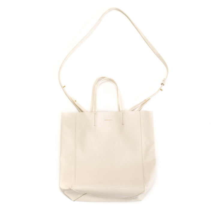 Anonymous Copenhagen Linea Shopper Shiny Lamb Milk White