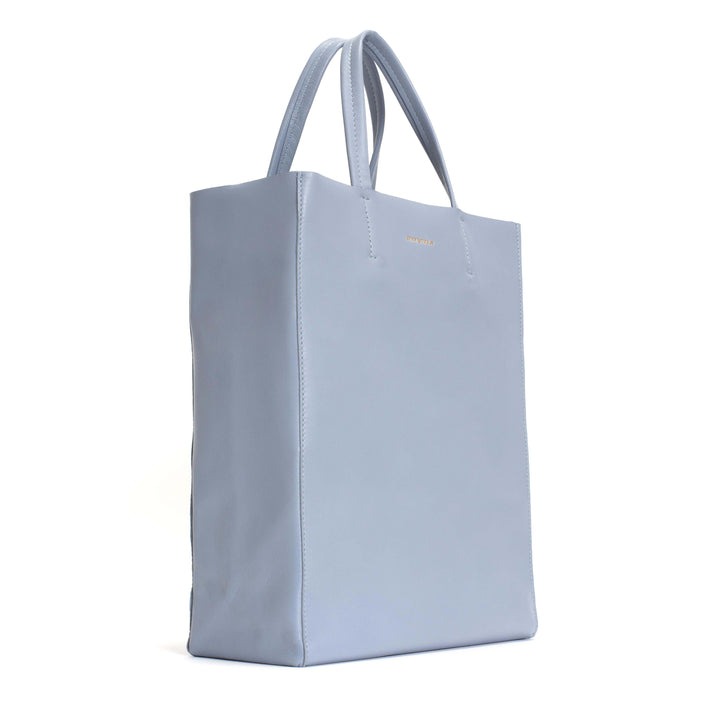 Anonymous Copenhagen Linea Shopper Shiny Lamb Sky Blue