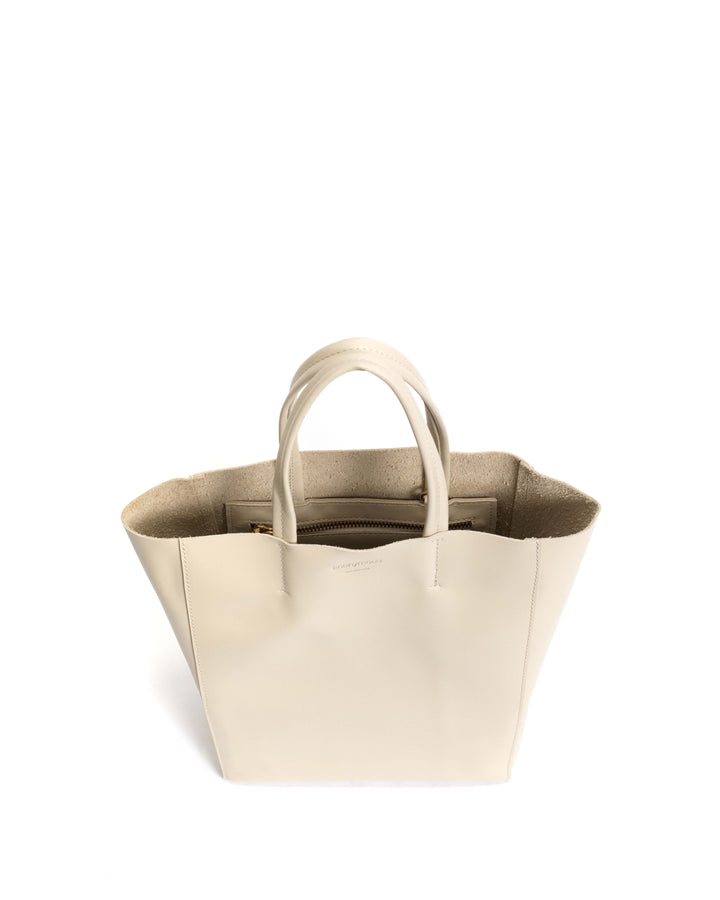Anonymous Copenhagen Linea Shopper Soft Calf White Sand