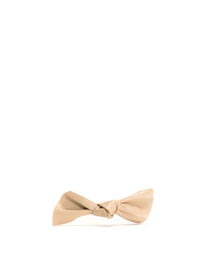 anonymous copenhagen Linnie hair elastic grand bow Shiny lamb Vanilla cream