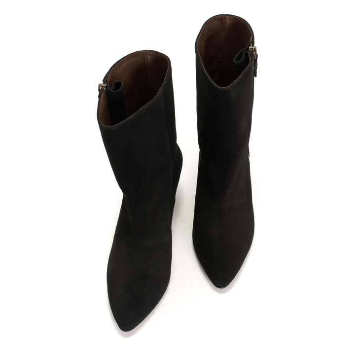 Anonymous Copenhagen Livianna 50 Stiletto Calf Suede Black